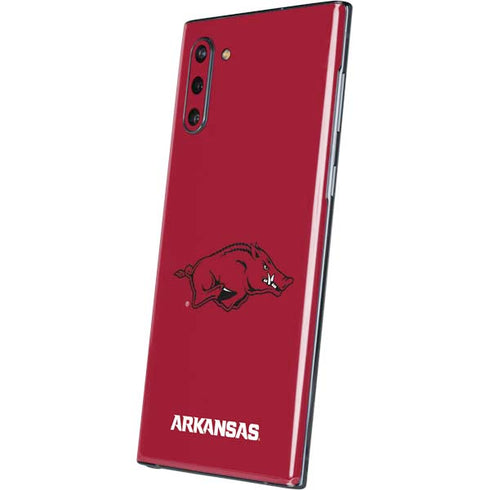University of Arkansas-Fayetteville Razorbacks Red Logo Galaxy Note 10 Skin